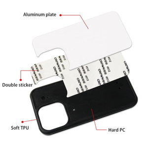 Coques de téléphone vierges pour sublimation Prosub DIY TPU+PC pour <span class=keywords><strong>12</strong></span>/13/14/15 Pro Max - Protection antichoc 360° - Product Image 3