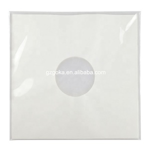 Vinyl Record Album Sleeves Paper Inner Vinyl Protect Record Sleeve Customized 12" Plastic Vinyl Record Sleeves Covers