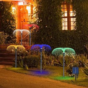 Luces Solares para Exteriores con 4 Cabezales, Resistentes al Agua IP65, Panel de Silicio Monocristalino, Ángulo de Haz de 360°, para Decoración de Jardín, Luz de Medusa - Product Image 4