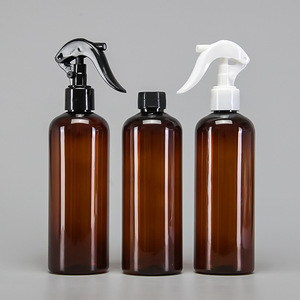 500ml 16oz 250ml 8OZ PET 빈 클리너 스프레이 병 100ml - Product Image 1