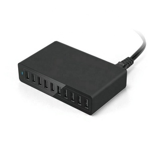 Stazione di Ricarica per <span class=keywords><strong>Smartphone</strong></span> 5V 12A, Caricatore Multiporta USB ad Alta Potenza 60W con 10 Porte per Cellulari - Product Image 2