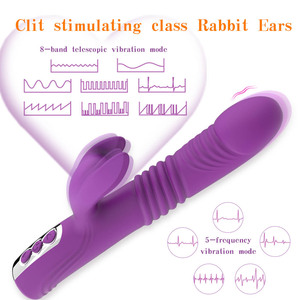 Multifunktionaler G-Punkt-Klitoris-Stimulator <span class=keywords><strong>Rabbit</strong></span>-<span class=keywords><strong>Vibrator</strong></span> mit 5 Vibrationsstufen, starke Vibration, täglich wasserdicht, USB-aufladbar - Product Image 4