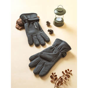 Guantes térmicos de exterior con almacenamiento de cremallera Diseño de guante de un punto - Product Image 1