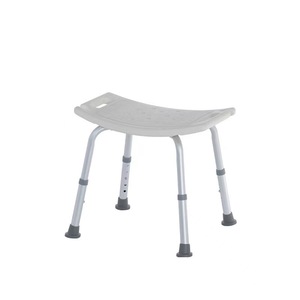 Tabouret de douche incurvé en alliage d'aluminium, siège de sécurité pliable antidérapant pour salle de bain, pour personnes âgées, étanche, capacité de charge de 150 kg - Product Image 2