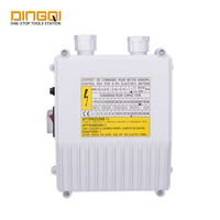 Controlador de Bomba Sumergible DINGQI 0.5-3HP 8-20A para Riego Agrícola y Bombas de Agua Domésticas, Caja de Control Duradera para Bombas de Agua