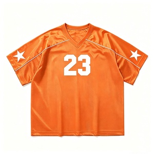 Maillot de football rétro classique personnalisé en mesh pour homme, respirant, séchage rapide, léger, manches courtes, uniforme de football, haut de sport, logo OEM - Product Image 6
