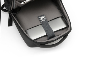 Promocional Ergonomía personalizada Negro Nylon Laptop Computadora Mochilas escolares <span class=keywords><strong>Mochila</strong></span> De Hombre con logotipo personalizado Usb - Product Image 4