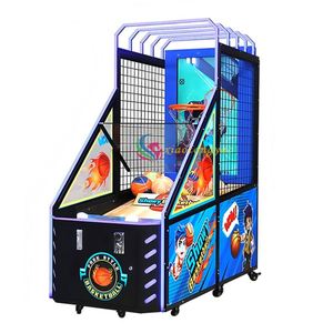 42" LCD Kids Basketball Shooting Arcade Game Machine Coin-Operated English 110V/220V <b>UK</b> <b>Plug</b> 1 Year Warranty - Product Image 2