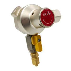 เครื่องควบคุมแรงดันอากาศอลูมิเนียมสำหรับ CO2เบียร์และเครื่องดื่มเครื่องควบคุมถังพร้อมมาตรวัดสำหรับต้มเบียร์ - Product Image 2