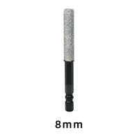 Bâtons abrasifs hexagonaux Csd Modèle 104 pour perceuse électrique et meuleuse d'angle – Outil multifonction spécial pour le meulage et le rainurage de pierre