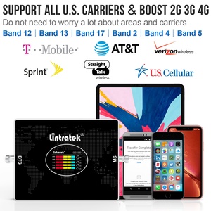 Repetidor GSM Lintratek Compatible con 5 Bandas 800 900 1800 2100 2600mhz 3G 4G AGC, Amplificador de Señal de Red Móvil GSM LTE para Teléfono Celular - Product Image 1