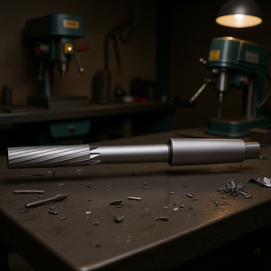 Fervi Machine Reamer <b>Precision</b> <b>Tool</b> For Metal Drilling And Enlarging Holes Standard Size - Product Image 3