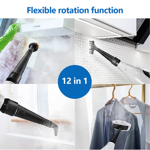 Nettoyeur vapeur haute température 1300W, portable, électrique, haute pression, serpillière vapeur manuelle pour sols, tapis et cuisine - Product Image 3