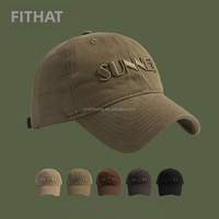 Gorras de Béisbol con Logotipo Personalizado, Gorra Trucker Vintage Transpirable, Gorra de Béisbol de Algodón con Protección Solar, Gorra Bordada Personalizada