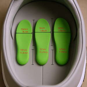 Plantillas Ortopédicas para Zapatos con Soporte de Arco Alto, EVA, para Hombre, Tallas Grande, Mediana, Extra Grande, Pequeña, Extra Pequeña, para Todas las Estaciones - Product Image 2