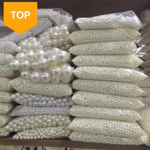 Perlas <span class=keywords><strong>de</strong></span> Plástico ABS <span class=keywords><strong>de</strong></span> Calidad Superior al por Mayor <span class=keywords><strong>de</strong></span> Fábrica con Orificio para Prendas, Cuentas Sueltas Redondas <span class=keywords><strong>de</strong></span> Plástico ABS, Cuentas Acrílicas - Product Image 1