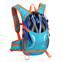 Sac à dos de sport OEM personnalisé en nylon pour la randonnée et le cyclisme, imperméable, respirant, à capacité extensible et rembourré