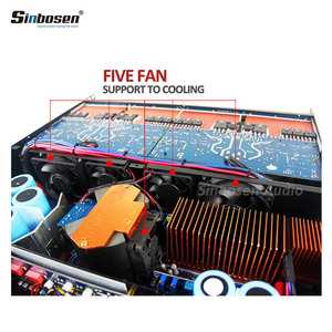 Amplificateur numérique DSP pour karaoké familial, 4 canaux, 700 W, pontable, DSP-6Q - Product Image 5