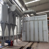 Salle de sablage automatique PLC et boîte de vitesses avec manipulateur robotisé, conception sans fosse pour un débavurage uniforme et une finition de surface (CE)