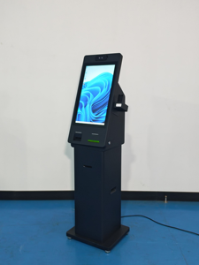 Kiosque de <span class=keywords><strong>paiement</strong></span> pour la gestion immobilière avec lecteur de cartes, <span class=keywords><strong>paiement</strong></span> par QR code et imprimante de reçus pour les frais de location et les factures d'utilisations. - Product Image 4
