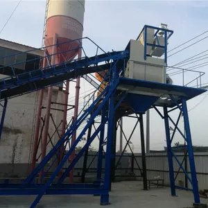 Movable Mixing Plant HZS60 Factory Directly Wholesale Concrete Batching Plant Hopper No Foundation Concrete Batching Plant