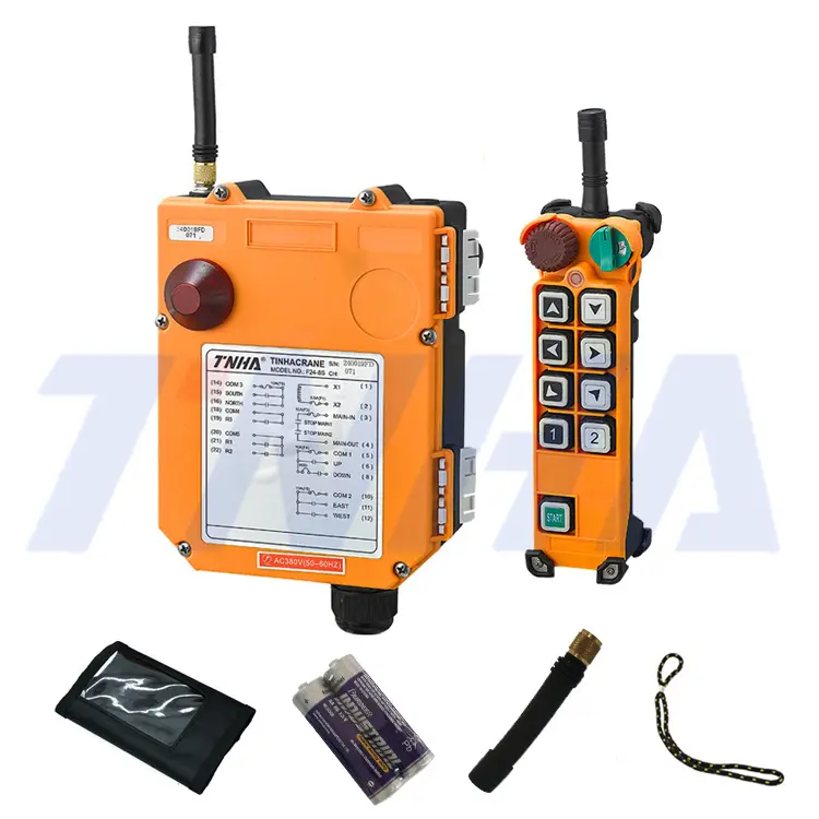 Controle remoto industrial durável tnha1 F24-8D, controle remoto sem fio para guindaste