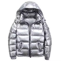 Veste d'hiver chaude de haute qualité pour femmes, veste matelassée en duvet de designer