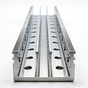 Rieles y Soportes para Paneles Solares, Mecanizado CNC de 5 Ejes, Rieles Mini para Paneles Solares, Rieles de Aluminio para Paneles Solares - Product Image 1