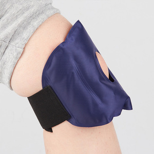 Rodillera deportiva con compresa de gel reutilizable fría/caliente para esguinces de rodilla y terapia postoperatoria - Product Image 1