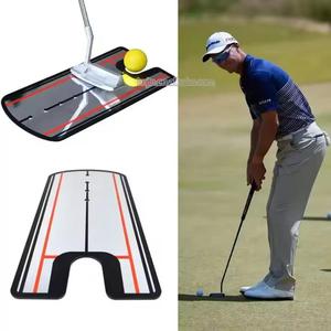 Factory Golf Training Putting Mirror Accesorios de ayuda para la práctica de golf-<span class=keywords><strong>Putter</strong></span> de alineación de postura Ayudas para la práctica - Product Image 2