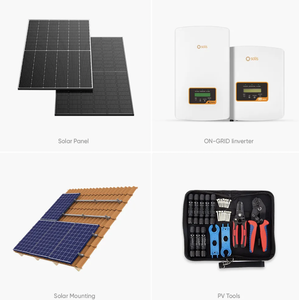 ชุดแผงโซลาร์เซลล์ Deye ครบชุด 5kw 10kw 20kw ระบบพลังงานแสงอาทิตย์แบบไฮบริดพร้อมแบตเตอรี่ลิเธียม 10kwh 20kwh 30kwh สำหรับบ้าน - Product Image 3