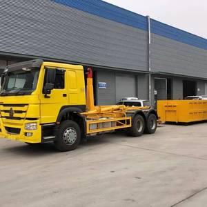 El contenedor de camión de basura de logística urbana de la mejor marca de China funciona eficientemente camión de basura <span class=keywords><strong>con</strong></span> <span class=keywords><strong>gancho</strong></span> - Product Image 3