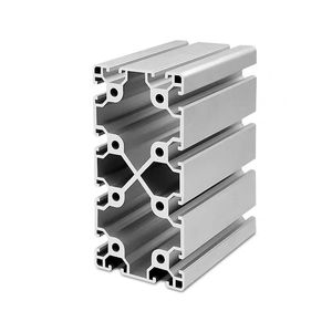 Haute qualité en aluminium chine usine grand cadre d'équipement de Machine 80*160 <span class=keywords><strong>T</strong></span> profil en aluminium d'extrusion de fente - Product Image 1
