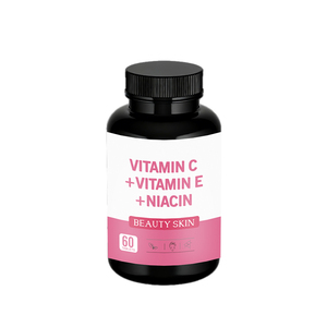 Premium Vitamine C Vitamine E Niacine Tabletten Beauty Skin Formule Krachtige Antioxidant voor een Stralende, Glowende Huid OEM Private Label - Product Image 5