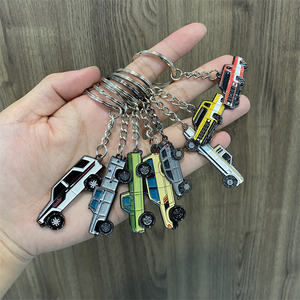 تخصيص مختلف سلاسل مفاتيح السيارات المينا لينة ، أقراط معدنية ، المعلقات المفاتيح المعدنية المينا - Product Image 3