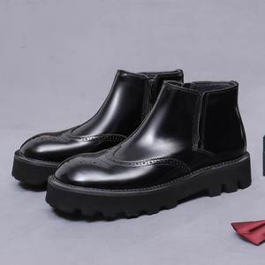 Custom Wholesale Extrawide Size Largesized Flat Shoes with Lightweight and Breathable Propertiesluxury Men Shoes Leather - Product Image 3