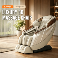 Sillón de Masaje de Lujo para Tejido Profundo, Mecanismo Fascial 3D, Amasamiento Corporal Completo, Terapia de Calor, Gravedad Cero, OEM