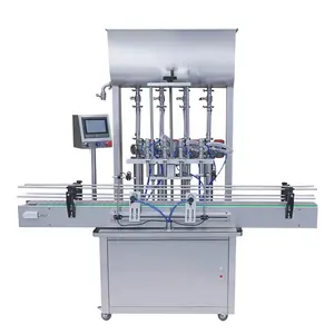 YK four head automatic ketchup paste lentinus edods sweet chili sauce filling production line machine