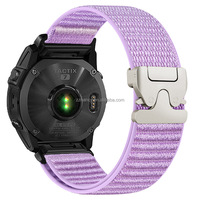 Ventes chaudes - Bracelet de montre intelligente respirant en nylon Garmin Fenix 8 Tactix 8 Series avec boucle parachute - Accessoires