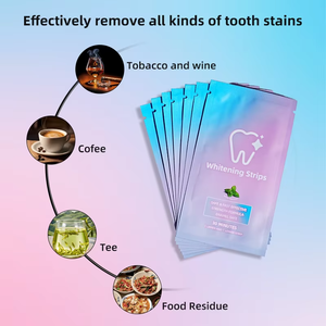 Prodotto innovativo rimuovere le macchie sbiancare i denti fantastico denti garantiti da viaggio strisce sbiancanti - Product Image 3