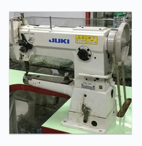 Venta Directa de Fábrica: Máquina de Coser Industrial Juki DSC-244 Usada, de Cama Cilíndrica, 1 Aguja, Alimentación Unísona, Puntada Recta - Product Image 1