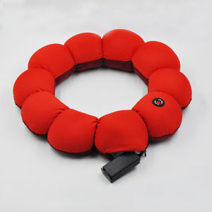 Masajeador de hombro eléctrico de cuello de alta calidad en forma de flor almohada de masaje vibratorio con pilas masajeador anticelulítico - Product Image 6