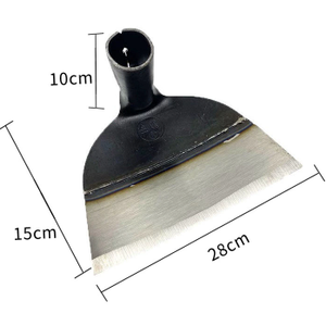 <span class=keywords><strong>Houe</strong></span> en acier au carbone haute résistance pour jardinage domestique, outil de plantation durable de style nouveau avec manche en bois, qualité industrielle DIY - Product Image 5