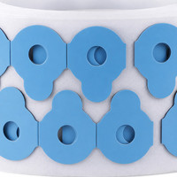 DAS-1826 Rouleau de 1000 tampons de blocage et de polissage avec tampons circulaires bleus