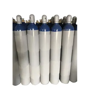 Silinder Alat Asetilen Oksigen Pengelasan Industri 10l/50l Tangki Oksigen Tabung Gas