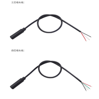 Câbles d'extension audio Kebaolong AUX stéréo 3,5 mm TRS 3-4 pôles mâle-femelle Jack PVC pour voiture, HDTV et caméra