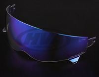Vente chaude EX0-Covert Scorpion Renforce le casque de moto en polycarbonate Nouveau visière de protection faciale Lentille de visière Vue directe Compatible avec les visières Arai 120g