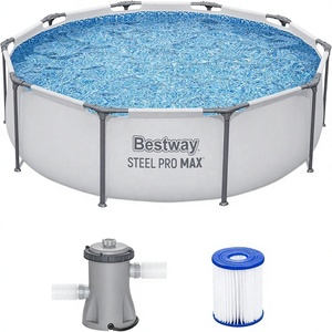 <span class=keywords><strong>Piscina</strong></span> Redonda <span class=keywords><strong>de</strong></span> Metal <span class=keywords><strong>para</strong></span> Exterior Steel Pro MAX <span class=keywords><strong>de</strong></span> 10' x 30'', con <span class=keywords><strong>Filtro</strong></span> <span class=keywords><strong>de</strong></span> <span class=keywords><strong>Cartucho</strong></span> <span class=keywords><strong>Tipo</strong></span> I, Color Gris - Product Image 2