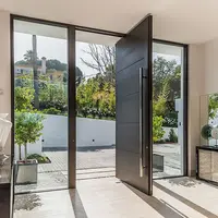 Kanada Vancouver isolierte Haustür benutzer definierte außen isolierte Eingangstür moderne Drehpunkt isolierung Tür