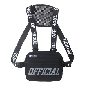 En gros Personnalisé grande bandoulière de sport en plein air fronde hommes unisexe gilet plate-forme sac de poitrine - Product Image 1